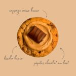 Cookie Bueno : nappage crème Bueno, morceau de Bueno, pépites de chocolat au lait