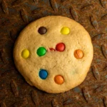 Cookie aux M&M's colorés