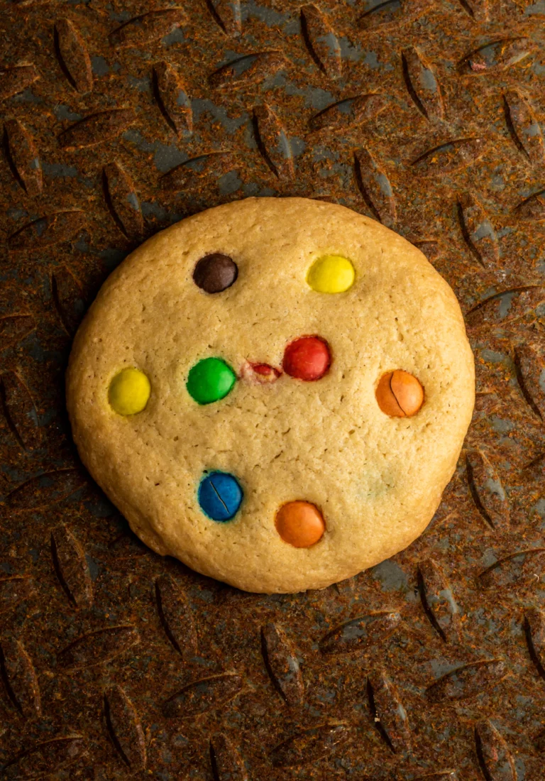 Cookie aux M&M's colorés